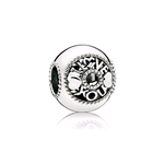 PANDORA ORIGINALS ARGENTO 925 CHARM PARLANDO D'AMORE 796601