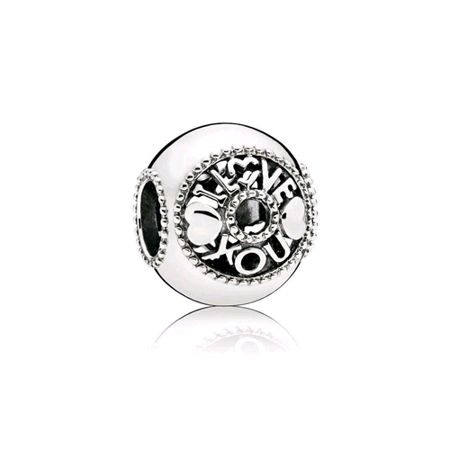 PANDORA ORIGINALS ARGENTO 925 CHARM PARLANDO D'AMORE 796601