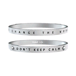 KIDULT UOMO BRACCIALI ACCIAIO PHILOSOPHY "DON'T KEEP CALM..." 731170L