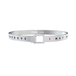 KIDULT UOMO BRACCIALI ACCIAIO PHILOSOPHY "I MAY NOT BE..." 731205L