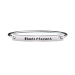 KIDULT UOMO  BRACCIALI ACCIAIO PHILOSOPHY "#BEDIFFERENT. ..." 731172L