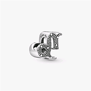 PANDORA ORIGINALS ARGENTO CHARM DELLO ZODIACO CAPRICORNO 798423C01