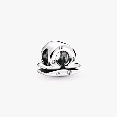 PANDORA ORIGINALS ARGENTO CHARM DELLO ZODIACO BILANCIA 798424C01