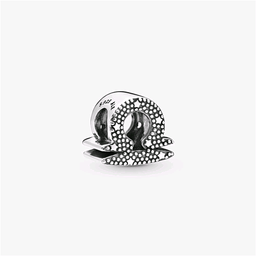 PANDORA ORIGINALS ARGENTO CHARM DELLO ZODIACO BILANCIA 798424C01