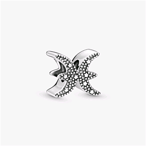 PANDORA ORIGINALS ARGENTO CHARM DELLO ZODIACO PESCI 798426C01
