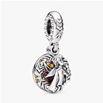 PANDORA DISNEY,CHARM FROZEN ANNA 798457C01