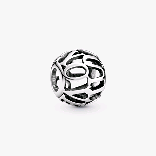 PANDORA ORIGINALS ARGENTO CHARM OPENWORK I LOVE YOU 798678C00