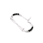 CESARE PACIOTTI GIOIELLI BRACCIALE ARGENTO E ONICE JPBR2006V