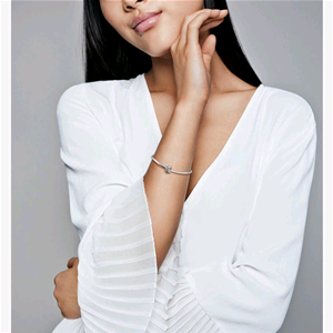 PANDORA ORIGINALS ARGENTO CHARM OPENWORK INFINITO INTRECCIATO 798824C01