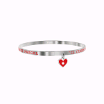 731731 KIDULT BRACCIALI ACCIAIO LOVE IL CUORE HA LE SUE RAGIONI… B. PASCAL 