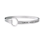 KIDULT BRACCIALI ACCIAIO LOVE "AMORE NON E'..." 731107