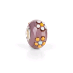 TGLBE-20144 THUN BY TROLLBEADS ORIGINAL VETRO BOUQUET VIOLA