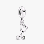 799072C01 PANDORA ORIGINALS CHARM PENDENTE CON CUORE STETOSCOPIO