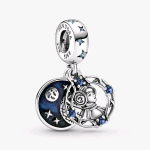 799251C01 PANDORA STAR WARS CHARM PENDENTE DOPPIO PRINCIPESSA LEILA