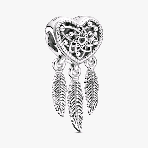 799107C00 PANDORA ORIGINALS CHARM ACCHIAPPASOGNI CON TRE PIUME