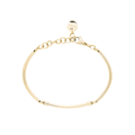 BROSWAY BRACCIALE BASE TRES JOLIE MINI ACCIAIO E PVD ORO BBR43