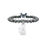 KIDULT BRACCIALI ACCIAIO LABRODONITE ANIMAL PLANET GATTO | ELEGANZA 731119