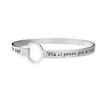 KIDULT BRACCIALI ACCIAIO PHILOSOPHY PIU' CI PENSO... 231684