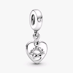 799294C01 PANDORA ORIGINALS CHARM PENDENTE AMICHE PER SEMPRE