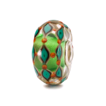 TGLBE-20134 TROLLBEADS ORIGINAL BEADS VETRO PRATO VERDE