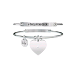 KIDULT BRACCIALI ACCIAIO LOVE CUORE | #THELIFEHUGGERS 731453