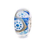 TGLBE-20278 TROLLBEADS ORIGINAL BEADS VETRO CORALLO PREZIOSO* EDIZ.LIMITATA*