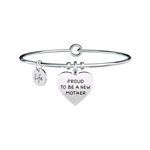 KIDULT BRACCIALI ACCIAIO SPECIAL MOMENTS CUORE | NEW MOTHER 731369