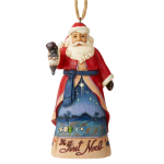 JIM SHORE BABBO NATALE CON LANTERNA CM 12,00 6006666