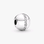 799403C01 PANDORA ORIGINALS ARGENTO 925 CLIP RIGA SCINTILLANTE 