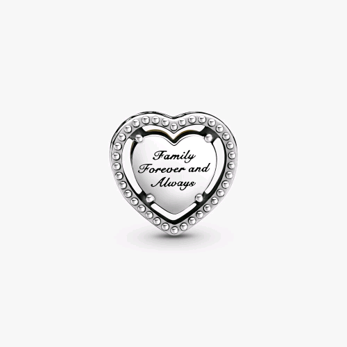 799413C01 PANDORA ORIGINALS ARGENTO 925 CHARM ALBERO DELLA FAMIGLIA E CUORE