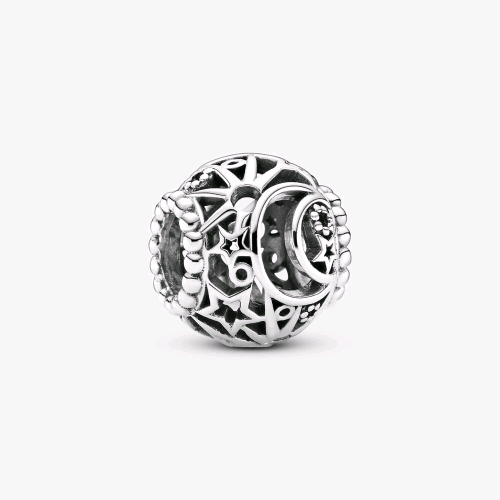 799183C00 PANDORA ORIGINALS CHARM OPENWORK SOLE, STELLE E LUNA