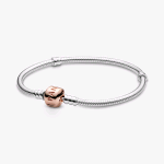 580702-18 PANDORA ORIGINALS BRACCIALE CHIUSURA BARILOTTO ORO ROSA 