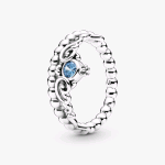 199191C01 PANDORA ORIGINALS ANELLO CON TIARA BLU DI CENERENTOLA