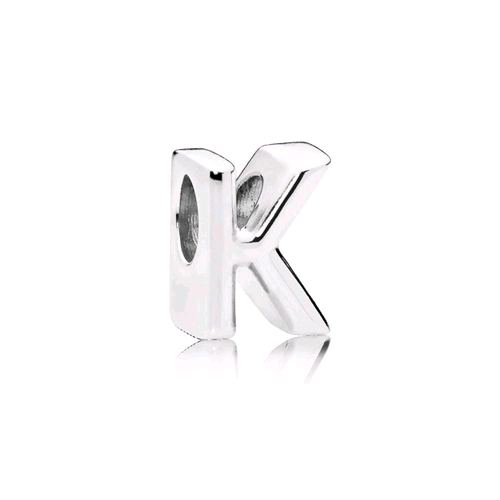 PANDORA ORIGINALS ARGENTO 925 CHARM LETTERA K 797465