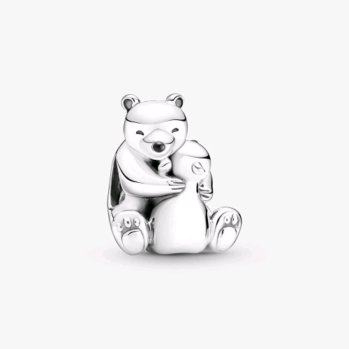 PANDORA ORIGINALS ARGENTO 925 CHARM MAMMA ORSO E IL SUO CUCCIOLO 790032C01