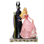 DISNEY TRADITION STATUINA AURORA E MALEFICA 23 CM 6008068