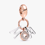 788828C01 PANDORA CHARM PENDENTE MAMMA IN ARGENTO