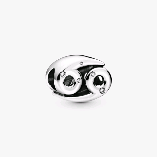 PANDORA ARGENTO CHARM DELLO ZODIACO CANCRO 798434C01
