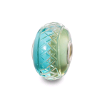 TROLLBEADS ORIGINAL BEADS VETRO MENTA PIPERITA TGLBE-30051