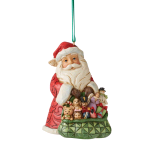 JIM SHORE BABBO NATALE CON SACCO GIOCATTOLI 6010832
