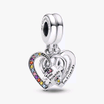 PANDORA CHARM PENDENTE PUZZLE DELL'AMICIZIA DIVISIBILE 792239C01