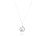 AMEN COLLANA CHIAMA ANGELI CUORE ZIRCONI IN ARGENTO 925 CAHB