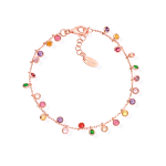 AMEN BRACCIALE CHANDELIER MULTICOLOR IN ARGENTO BRMRM3