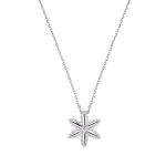 AMEN COLLANA IN ARGENTO 925 FIORE DELLA VITA RODIO CLFLLIBBZ2