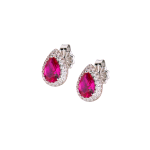 AMEN ORECCHINI IN ARGENTO 925 "GOCCIA D'AMORE" CON ZIRCONI EGOBRBZ