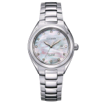 OROLOGIO CITIZEN DONNA SUPER TITANIO SOLO TEMPO ECO DRIVE EW2611-87Y