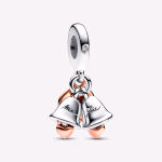 PANDORA CHARM PENDENTE CAMPANE NUZIALI " JUST MARRIED " 782592C01