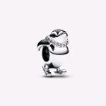 PANDORA ORIGINALS ARGENTO CHARM PINGUINO CON GLI SCI 792988C01