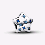PANDORA ORIGINALS ARGENTO CHARM STELLA "REACH FOR THE STARS" 792974C01