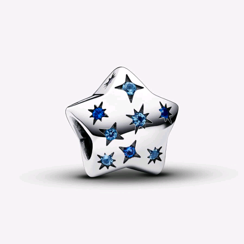 PANDORA ORIGINALS ARGENTO CHARM STELLA "REACH FOR THE STARS" 792974C01